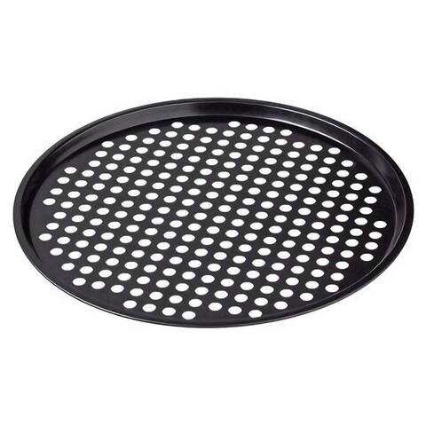 Tava pizza perforata, otel carbon, 31cm, 