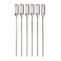 Set 6 tepuse pentru frigarui, inox,