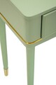 Consola, Mauro Ferretti, Camille, 101x37x78 cm, lemn de pin, verde/auriu