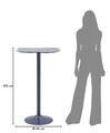 Masa de bar, Mauro Ferretti, Clox, 60x103 cm, metal, mov