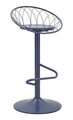 Scaun de bar, Mauro Ferretti, Clox, 49x45x92 cm, metal, mov