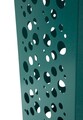 Suport pentru umbrele, Mauro Ferretti, Fit, 19x19x48 cm, metal, turcoaz