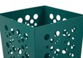 Suport pentru umbrele, Mauro Ferretti, Fit, 19x19x48 cm, metal, turcoaz