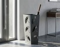 Suport pentru umbrele, Mauro Ferretti, Holder -A, 19x19x48 cm, metal, gri