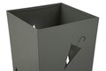 Suport pentru umbrele, Mauro Ferretti, Holder -B, 19x19x48 cm, metal, gri