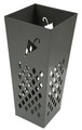 Suport pentru umbrele, Mauro Ferretti, Holder -B, 19x19x48 cm, metal, gri