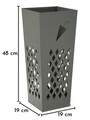 Suport pentru umbrele, Mauro Ferretti, Holder -B, 19x19x48 cm, metal, gri