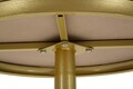Masa de bar, Mauro Ferretti, Simply, 60x103 cm, metal/imitatie de marmura, auriu/alb