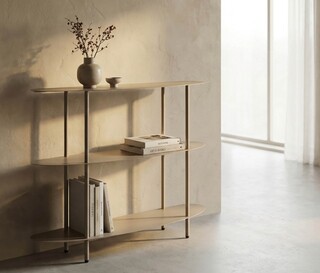 Gri dove, Consola 90x28x81 cm