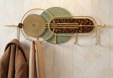 Cuier de perete, Mauro Ferretti, Galaxy, 70x5.5x27.5 cm, metal, multicolor