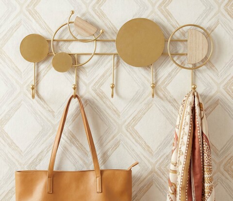 Cuier de perete, Mauro Ferretti, Wednesday, 47x4.8x21.7 cm, metal, multicolor