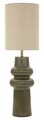 Lampa de masa, Mauro Ferretti, Harmony, 1 x E27, 40W, 35x112 cm, ceramica, verde