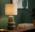 Lampa de masa, Mauro Ferretti, Harmony, 1 x E14, 40W, 20x41.5 cm, ceramica, verde