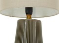 Lampa de masa, Mauro Ferretti, Harmony, 1 x E14, 40W, 20x41.5 cm, ceramica, verde