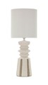 Lampa de masa, Mauro Ferretti, Tribal, 1 x E27, 40W, 22.5x57 cm, ceramica, multicolor
