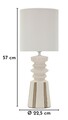 Lampa de masa, Mauro Ferretti, Tribal, 1 x E27, 40W, 22.5x57 cm, ceramica, multicolor