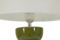 Lampa de masa, Mauro Ferretti, Torr, 1 x E27, 40W, 25x46 cm, ceramica, verde/alb