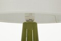 Lampa de masa, Mauro Ferretti, Gress, 1 x E27, 40W, 30x51.5 cm, ceramica, verde/alb