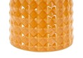 Lampa de masa, Mauro Ferretti, Gliss, 1 x E27, 40W, 30x52 cm, ceramica, galben mustar/alb