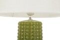 Lampa de masa, Mauro Ferretti, Gliss, 1 x E27, 40W, 30x52 cm, ceramica, verde/alb