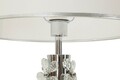 Lampadar, Mauro Ferretti, Flower, 1 x E27, 40W, 45x157 cm, fier/sticla, argintiu/alb