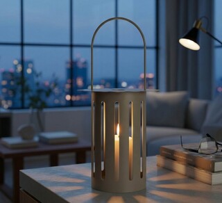 Gri dove, Felinar 24x43 cm