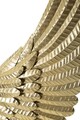 Set 2 decoratiuni de perete, Mauro Ferretti, Wings, 60x130 cm, fier, auriu