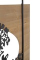 Set 3 decoratiuni de perete, Mauro Ferretti, Tree, 176x90 cm, fier/MDF, negru, maro
