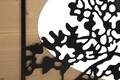 Set 3 decoratiuni de perete, Mauro Ferretti, Tree, 176x90 cm, fier/MDF, negru, maro