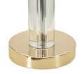 Lampa de masa, Mauro Ferretti, Praga, 1 x E27, 40W, 30x52.5 cm, fier/sticla, auriu