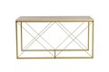 Set masute de cafea, Hanah Home, Defne, Travertin / Auriu