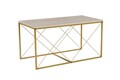 Set masute de cafea, Hanah Home, Defne, Travertin / Auriu