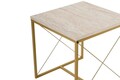 Set masute de cafea, Hanah Home, Defne, Travertin / Auriu