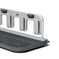 Suport uscare sticle 31 x 16 x 12,2 cm, aluminiu, 