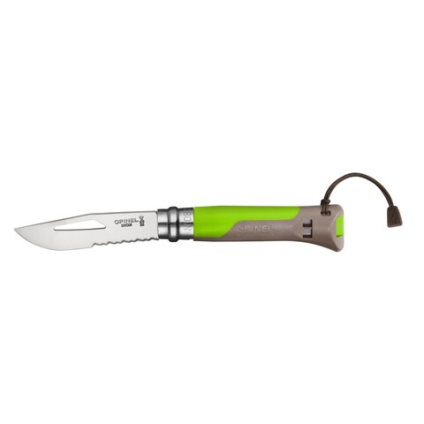 Cutit de buzunar cu fluier N°08, inox, 8,5 cm, 