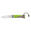 Cutit de buzunar cu fluier N°08, inox, 8,5 cm, 
