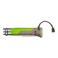 Cutit de buzunar cu fluier N°08, inox, 8,5 cm, 