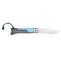 Cutit de buzunar cu fluier N°08, inox, 8,5 cm, 