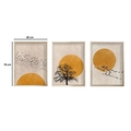Set 3 tablouri decorative, Huhu147, Lemn masiv, Multicolor