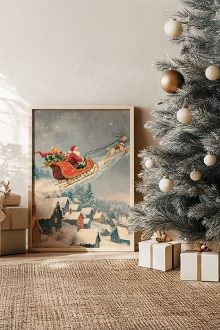 Tablou decorativ, Nwyearsngmdl6, MDF, Multicolor