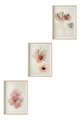 Set 3 tablouri decorative, Huhu205, Lemn masiv, Multicolor