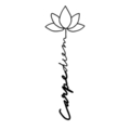 Decoratiune de perete, Carpe Diem 4, Dimensiune: 21 x 60 cm, Negru