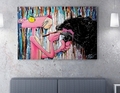Tablou decorativ, WY340 (50 x 70), Canvas imprimat, Multicolor