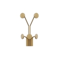 Cuier de perete, Giraffe-A, Dimensiuni: 24 x 16 cm Înălțime: 40 cm, Auriu
