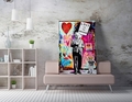 Tablou decorativ, WY356 (50 x 70), Canvas imprimat, Multicolor