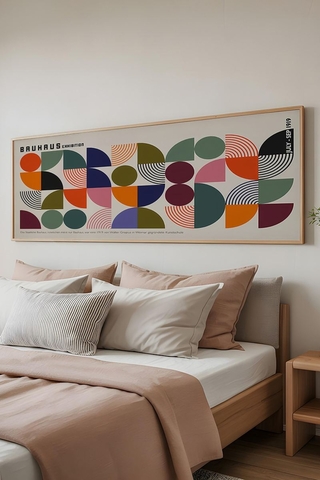 Tablou decorativ, Artsmdfyty7-50120, Vopsea: 100% MDF (grosime: 2,7 mm), Multicolor
