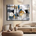 Tablou decorativ, 70100softc-007, Lemn, Multicolor