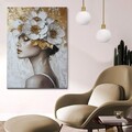 Tablou decorativ, KNV10269, Rama din lemn (grosime 3 cm), Multicolor