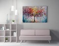 Tablou decorativ, WY347 (50 x 70), Canvas imprimat, Multicolor