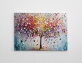 Tablou decorativ, WY347 (50 x 70), Canvas imprimat, Multicolor